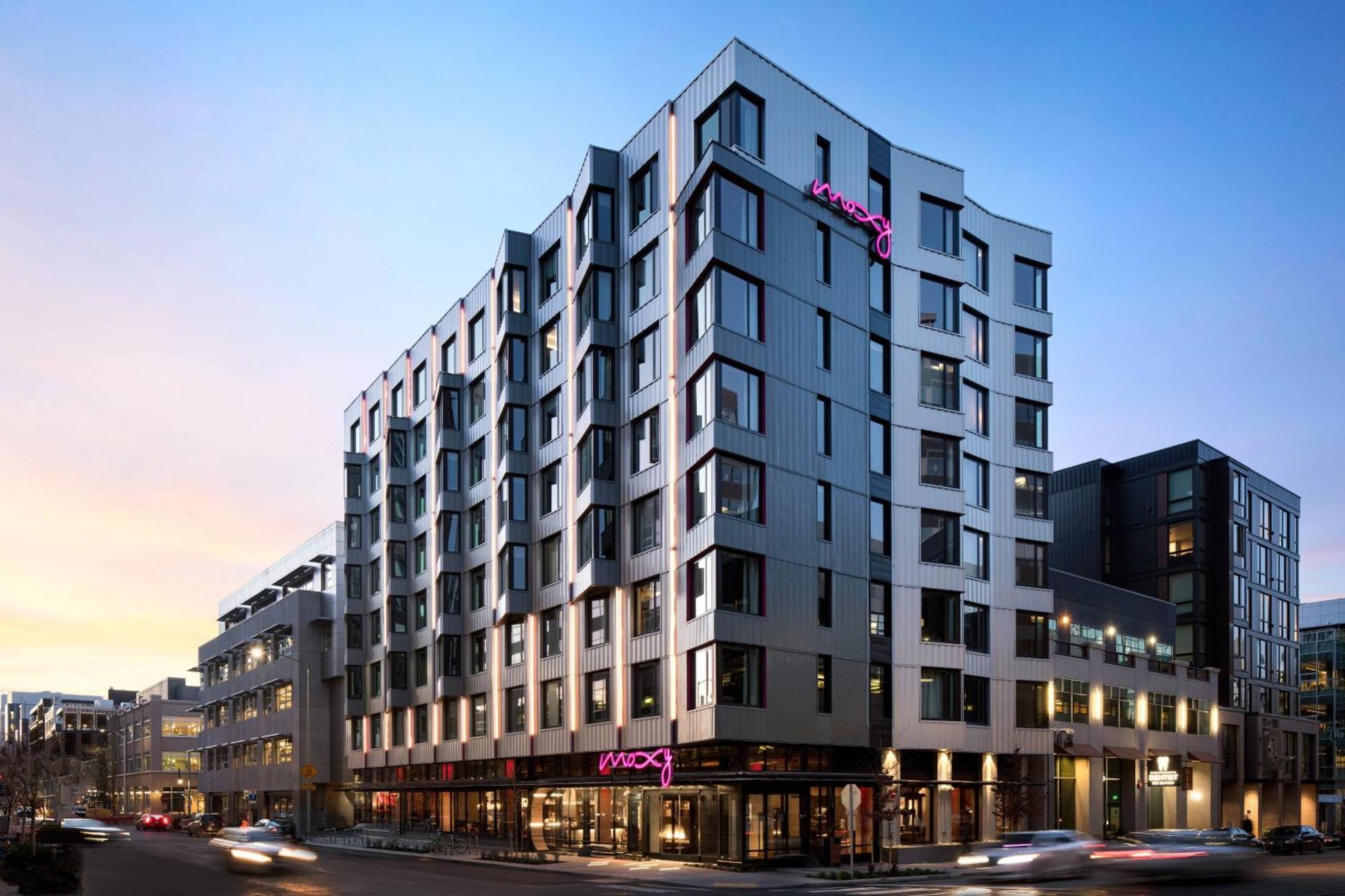 Hotel Moxy Seattle Downtown Exterior foto